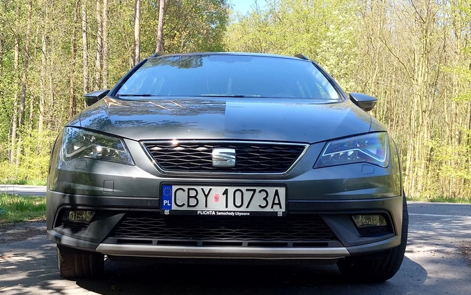 Seat Leon cena 86000 przebieg: 138000, rok produkcji 2018 z Bydgoszcz małe 667